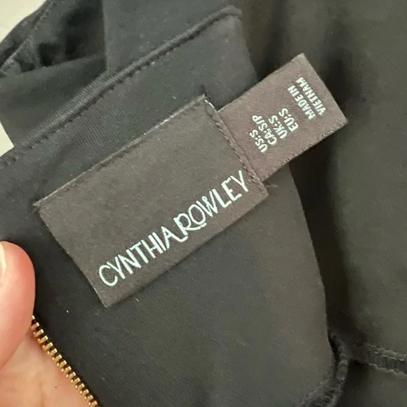 Cynthia Rowley Little Black Dress - size (S) - Picture 7 of 7